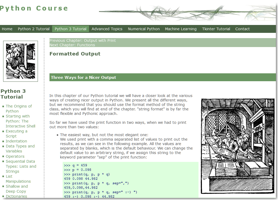 Python3 Tutorial: Formatted Output | Lifeforce Software: Tips and Research