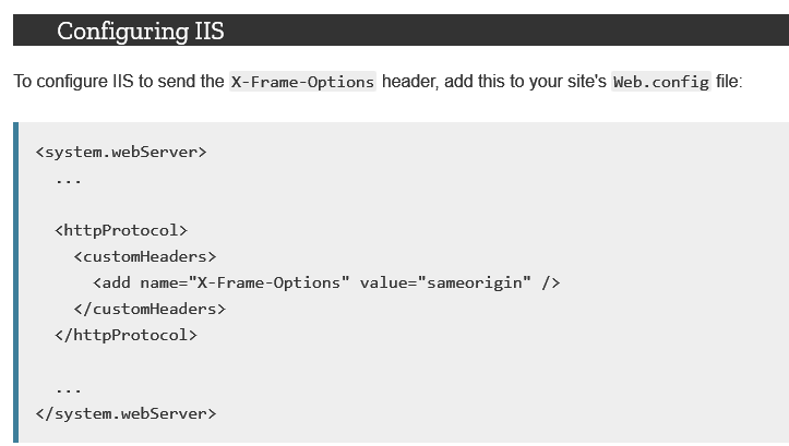X-Frame-Options – HTTP | MDN | Lifeforce Software: Tips and Research