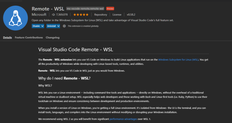 Visual Studio Code – Remote – WSL | Lifeforce Software: Tips and Research